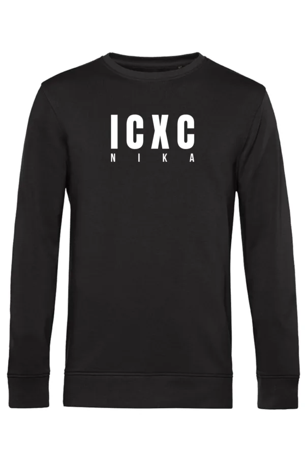 ICXC NIKA férfi környakú pulóver
